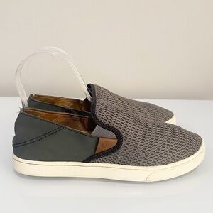 OLUKAI Pehuea Breathable Slip-On Shoe Coastal Beach Travel Size 8.5